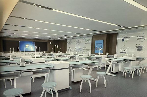 Smart Education Equipment Overall Solutions | Empowering Education, Innovating the Digital Future 16 Chemistry Desktop Ventilation Laboratory