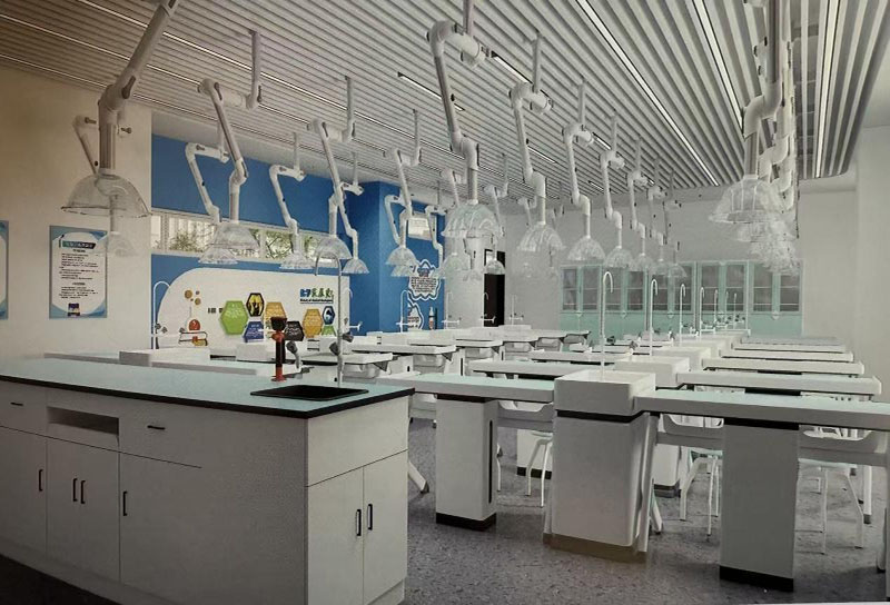 Smart Education Equipment Overall Solutions | Empowering Education, Innovating the Digital Future 17 Chemistry Ventilation Laboratory